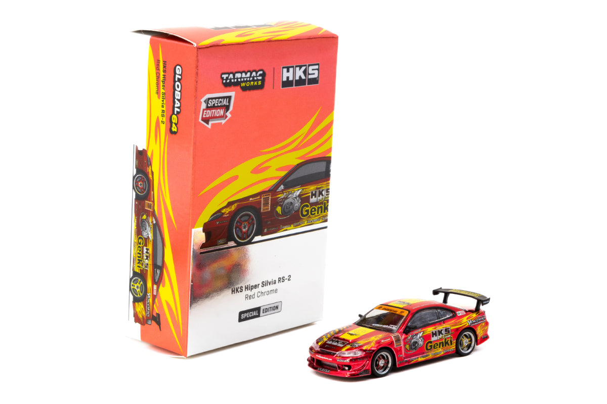 HKS HIPER SILVIA RS-2 プラモデル 1/24 Tarmac Works HKS Hiper Silvia RS-2 Special Edition Red