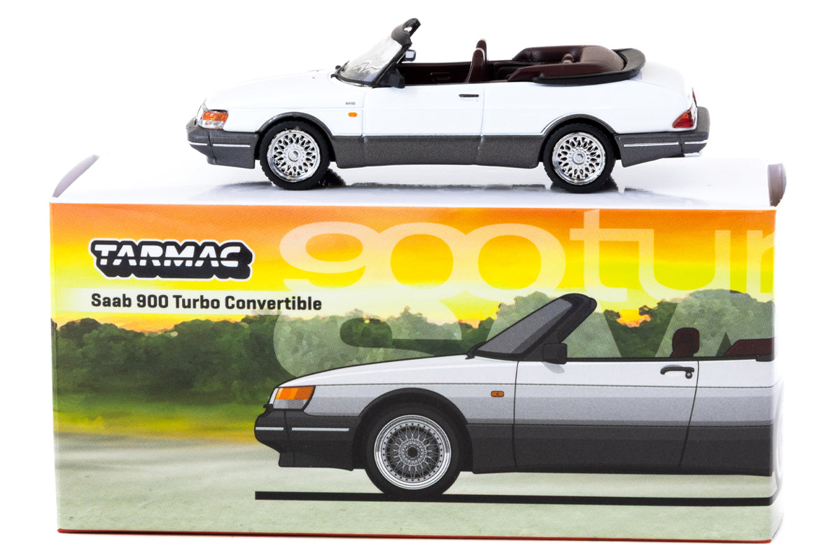 Saab 900 Turbo Convertible (White)