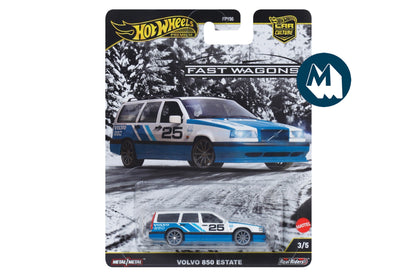 [Pre-Order] Hot Wheels Car Culture 2025 Mix 4 Fast Wagons 2 / Full sets & cases