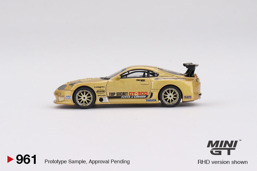 #961 - Toyota Supra (A80) Top Secret GT-300 Top Secret (Gold)