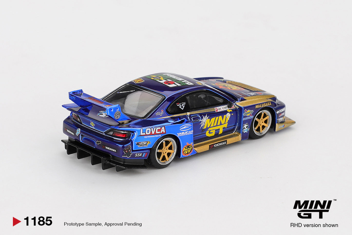#1185 - Nissan LB-Super Silhouette S15 SILVIA #555 Team MINI GT Liberty Walk 2025 Formula Drift Halloween Special