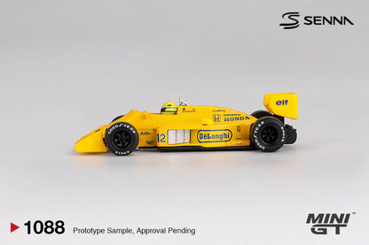 #1088 - Lotus 99T #12 Ayrton Senna 1987 Monaco Grand Prix Winner
