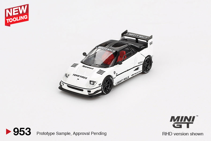 #953 - Mazda AZ-1 Liberty Walk LB40 (White) 2024 Tokyo Auto Salon