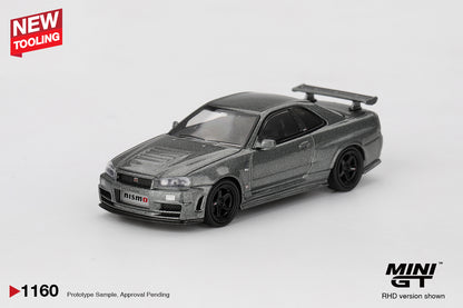 #1160 - Nissan Skyline GT-R, NISMO BNR34 CRS Version (Dark Metal Grey)