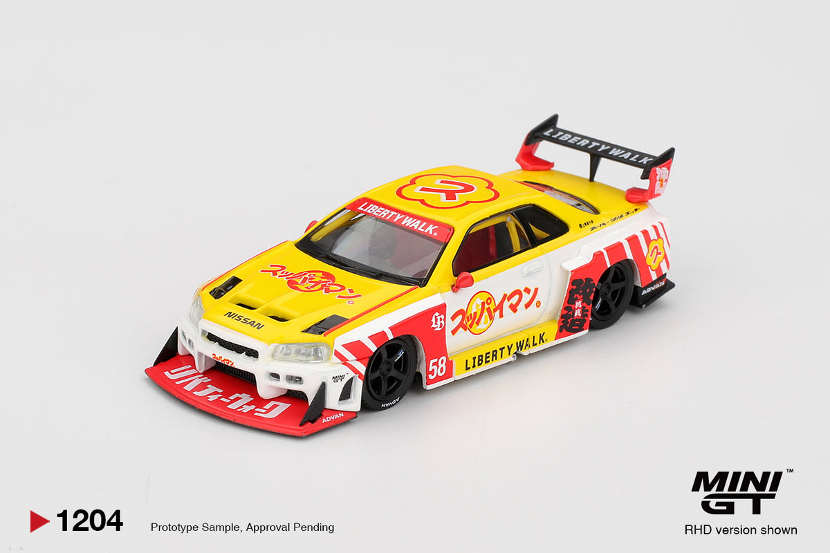 #1204 - Nissan LB-ER34 Super Silhouette Skyline Suppaiman Okinawa