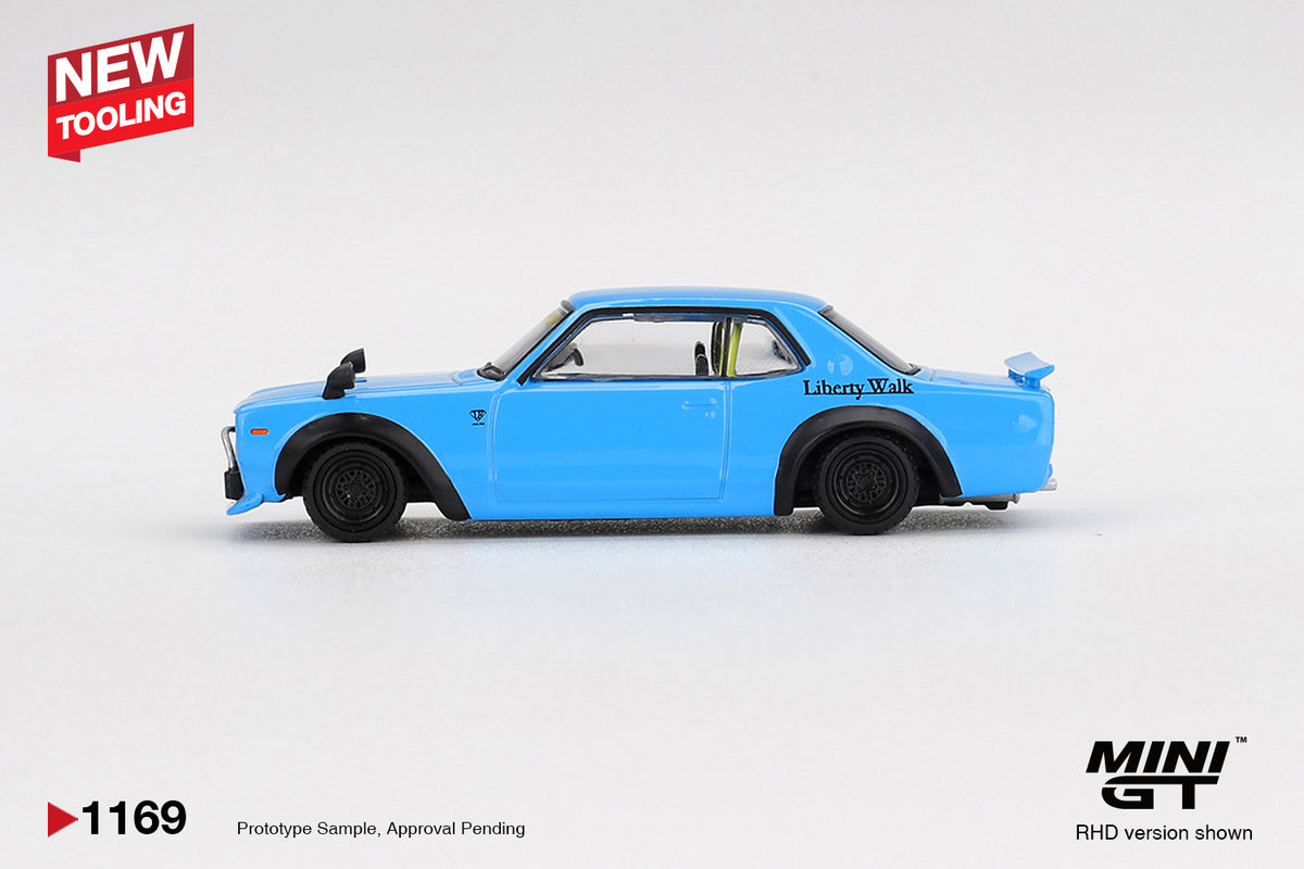 #1169 - Nissan LB★Works HAKOSUKA (Baby Blue)