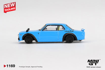 #1169 - Nissan LB★Works HAKOSUKA (Baby Blue)