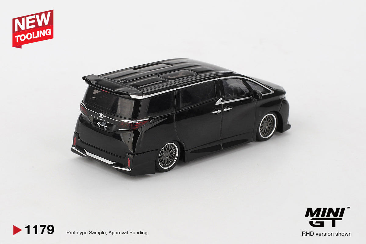 #1179 - Toyota Alphard 40 KUHL (Black)