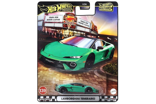 Hot Wheels Boulevard 2025 Mix 5: #139 - Lamborghini Temerario (Verde Mercurius)