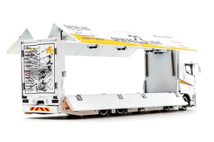 Liberty Walk LB-Trucks Mitsubishi Fuso Super Great Transporter - Sphere 23 Light (White)