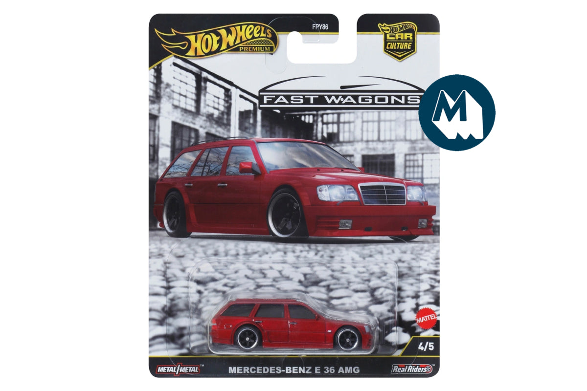 [Pre-Order] Hot Wheels Car Culture 2025 Mix 4 Fast Wagons 2 / Full sets & cases