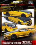 Nissan Skyline GT-R (R34) "Top Secret" - Tokyo Auto Salon Malaysia Diecast Expo 2024 Exclusive