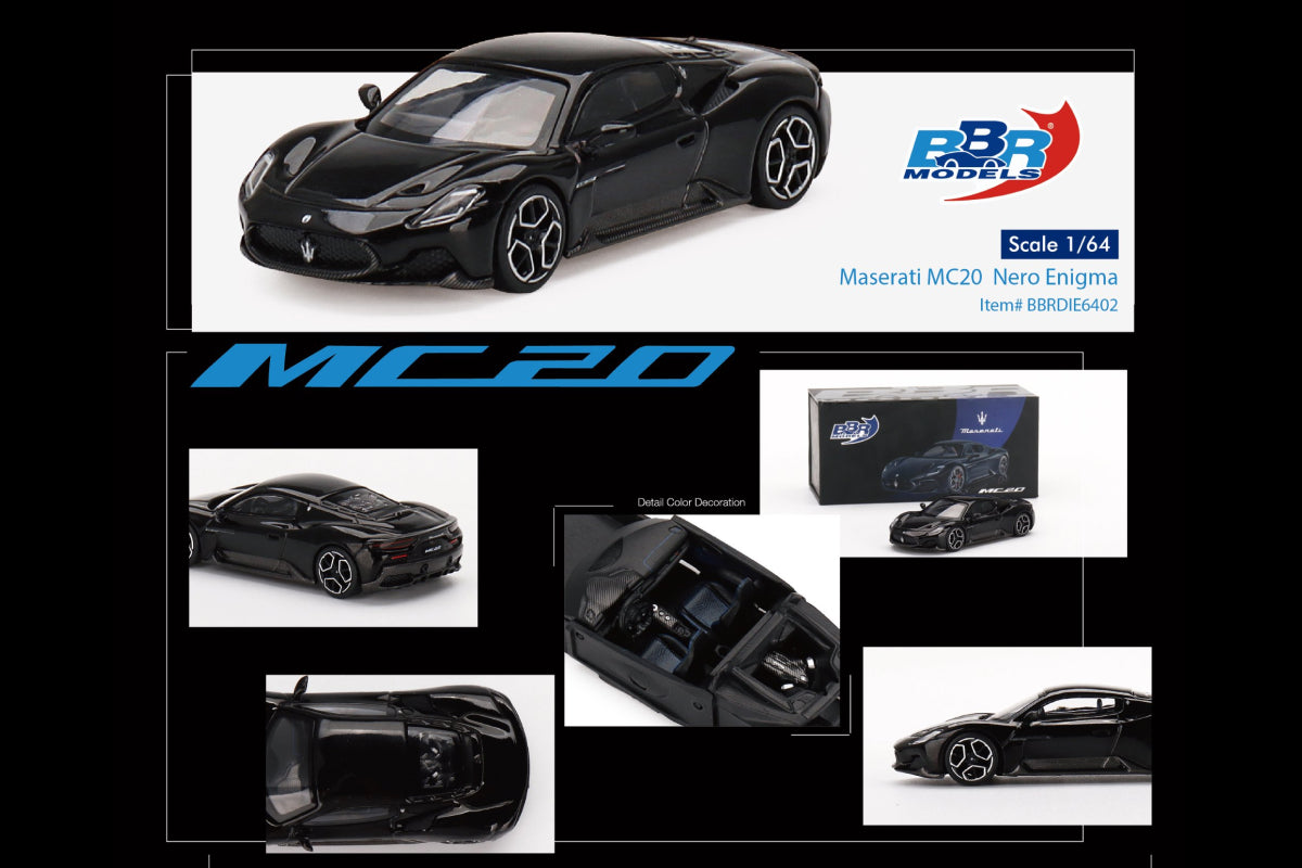 Maserati MC20 (Nero Enigma)