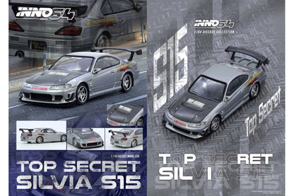 Nissan Silvia (S15) "Top Secret" (Silver)