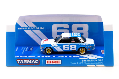 BRE Datsun 510 with Oil Can - Trans-Am 2.5 Championship 1972, Peter Gregg