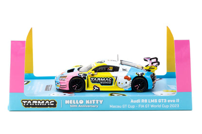 Audi R8 LMS GT3 Evo II + Trading Cards - Macau GT Cup, FIA GT World Cup 2023, Race Version