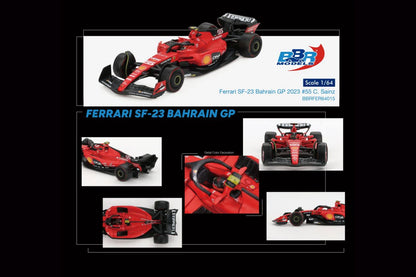 Ferrari SF23 - #55 C. Sainz 2023 Bahrain GP