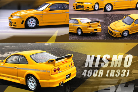 Nissan Skyline GT-R R33 Nismo 400R (Yellow) – Modelmatic