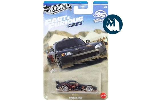 Hot Wheels Fast & Furious 2026 Mix 3 Race-Off / #4 - Honda S2000 (Black)