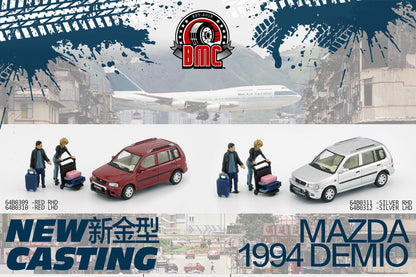 1994 Mazda Demio with figures (Red)