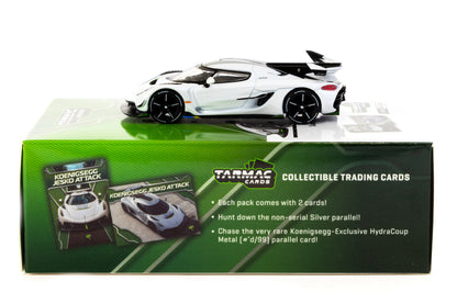 Koenigsegg Jesko Attack + Trading Cards - Lamley Special Edition (White)