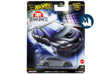 Hot Wheels Car Culture 2025 Mix 7 Ronin Run II / #4 - Lancer Evolution IX (Metalflake Gunmetal Grey)