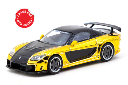 [Pre-Order] Mazda RX-7 VeilSide Fortune7 (Yellow / Black)