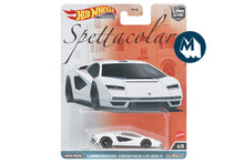 Hot Wheels Car Culture 2023 Mix 2 Spettacolare / #4 - Lamborghini Countach LPI 800-4 (Bianco Siderale)