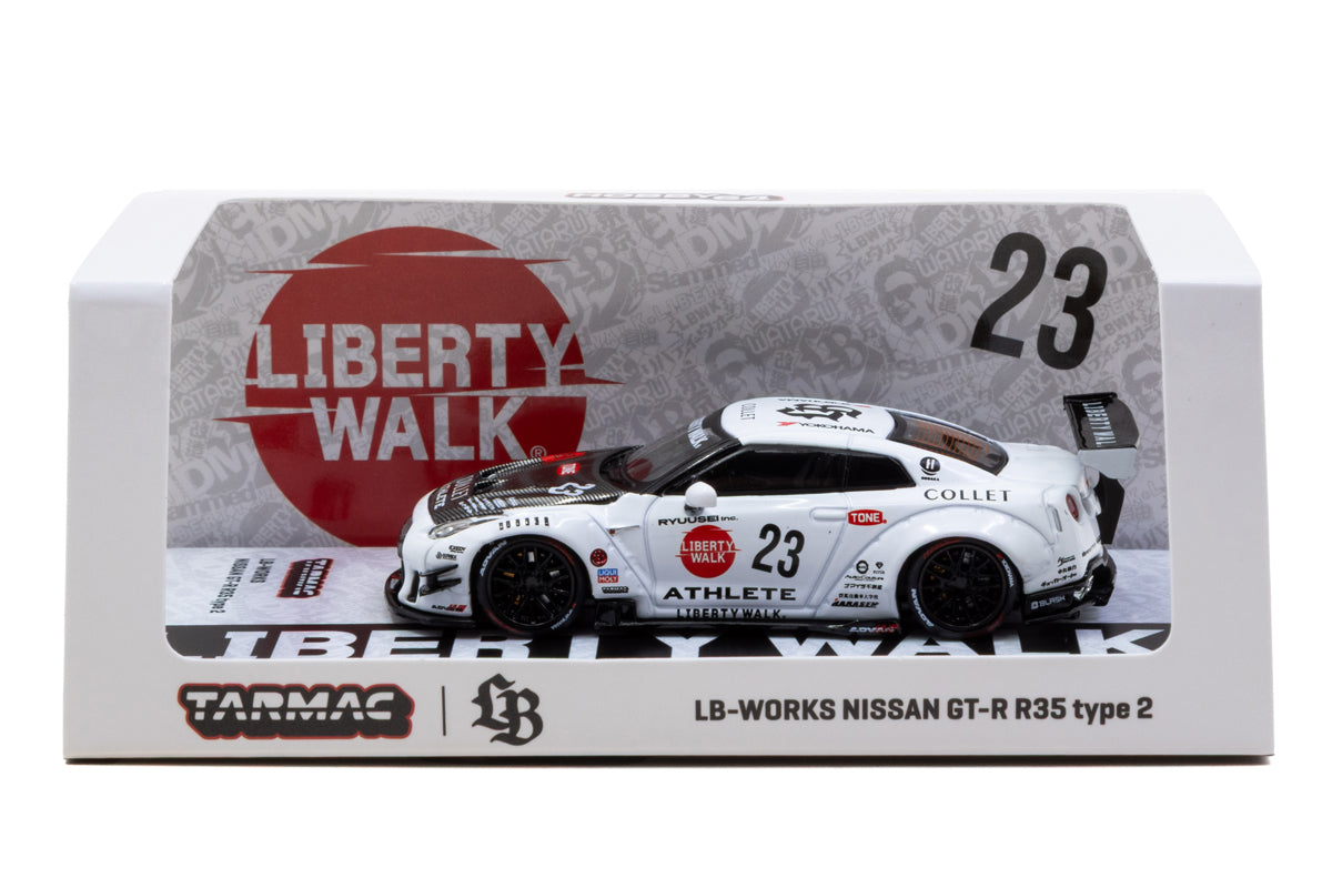 [Pre-Order] LB-WORKS Nissan GT-R R35 type 2 (White)
