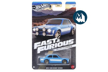 Hot Wheels Fast & Furious 2025 Mix 1 Brian O'Conner Series / #4 - 1970 Ford Escort RS1600 (Grabber Blue)