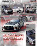 Nissan Skyline GT-R (R35) "Top Secret" - Malaysia Diecast Expo 2024 Special Edition (Grey & Black)