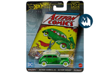 [Damaged] Hot Wheels Pop Culture 2025 Mix 5 / Action Comics #1 - Action Sedan Action Comics #1