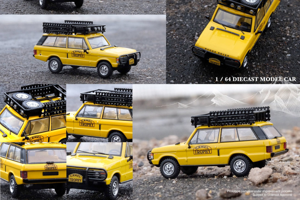 Range Rover "Classic" / Camel Trophy 1982 with tool box and oil containers