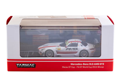 [Pre-Order] Mercedes-Benz SLS AMG GT3 + Trading Cards - Macau GT Cup - FIA GT World Cup 2015 Winner, Maro Engel