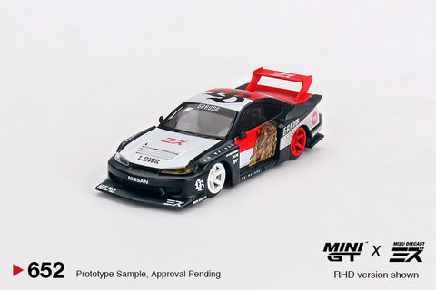 #652 - LB-Super Silhouette Nissan SILVIA (S15)“GARUDA” MINI GT x MIZU Diecast