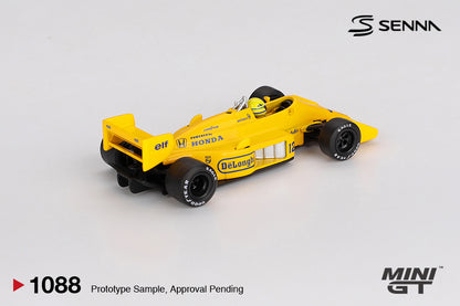 #1088 - Lotus 99T #12 Ayrton Senna 1987 Monaco Grand Prix Winner