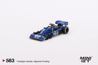 #583 - Tyrrell P34 #3 Jody Scheckter 1976 Swedish GP Winner