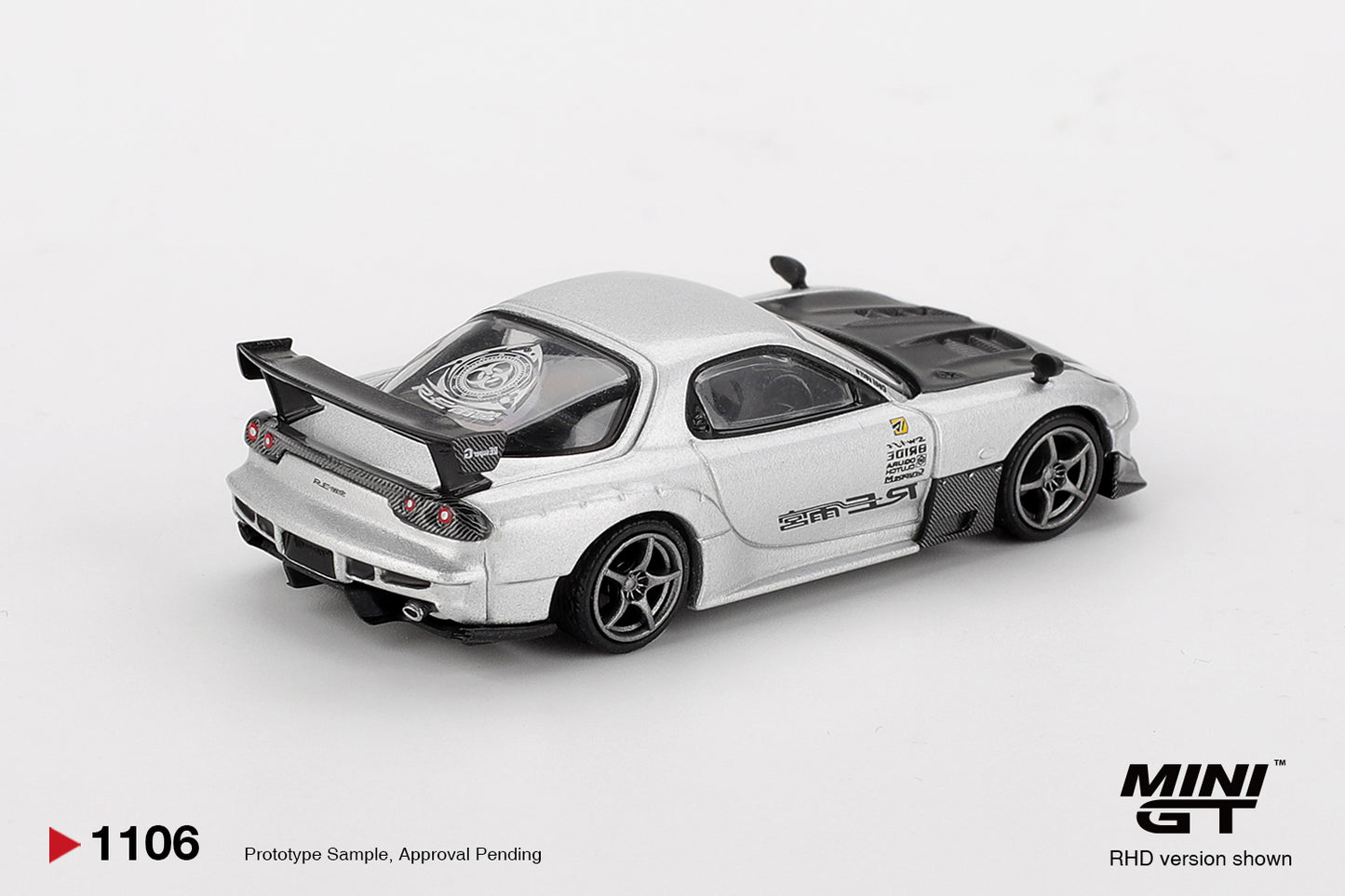 #1106 - Mazda RX-7 RE-Amemiya (Silver Metallic)