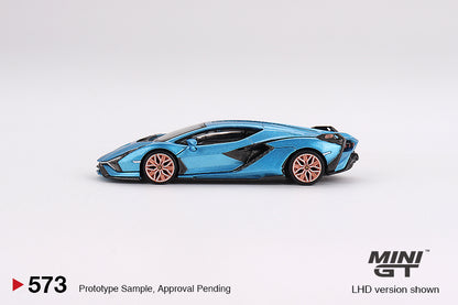 #573 - Lamborghini Sián FKP 37 Blu Aegir