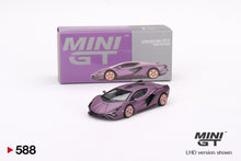 #588 - Lamborghini Sián FKP 37 Matte Viola SE30 [Hong Kong Exclusive]