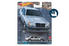 Hot Wheels Car Culture 2023 Mix 3 Canyon Warriors / #5 - Mercedes-Benz 500 E (Silver)