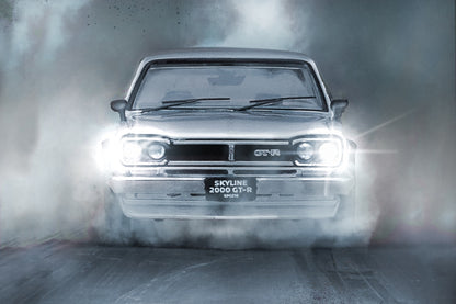 Nissan Skyline 2000 GT-R (KPGC10) (Silver)