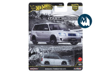 Hot Wheels Car Culture 2025 Mix 4 Fast Wagons 2 / Subaru Forester STi (Crystal Grey Metallic)