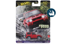 Hot Wheels Car Culture 2024 Mix 5 Terra Trek / #5 - Mitsubishi Pajero Evolution (Red)