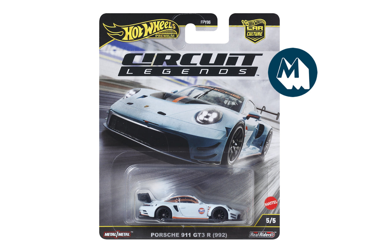 Hot Wheels Ford Mustang RTR Car Culture Circuit Legend - Voiture 1/64 Collection Premium