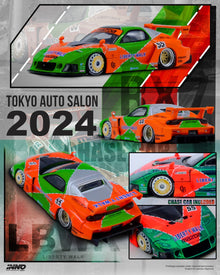 LBWK RX7 (FD3S) - LB-Super Silhouette (Orange/Green)