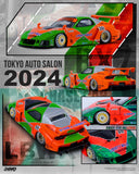 LBWK RX7 (FD3S) - LB-Super Silhouette (Orange/Green)