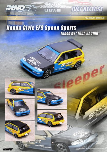 Honda Civic (EF9) Spoon Livery Tuned by "Toda Racing Japan"