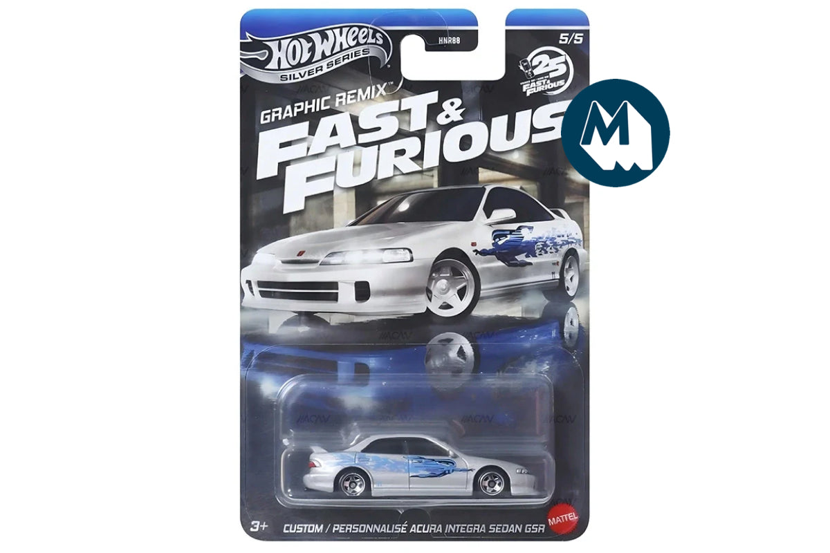 Hot Wheels Fast & Furious 2025 Mix 4 Graphic Remix