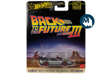 [Damaged] Hot Wheels Pop Culture 2025 Mix 5 / Back to the Future Time Machine - Back to the Future Part III